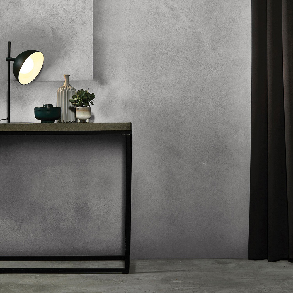 Crown Crafted Walls Soft Grey Suede Textured Finish Paint 2.5L Image 4