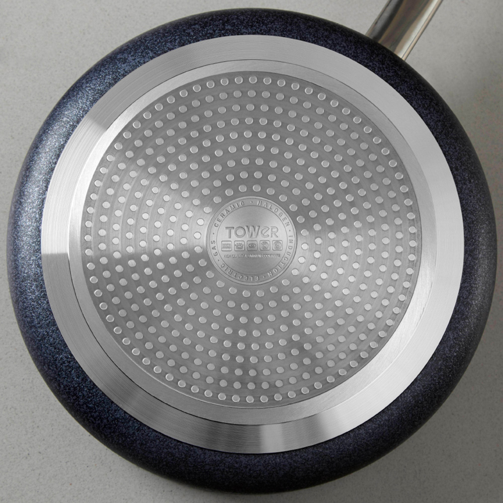 Tower TruStone 28cm Black Forged Aluminium Non-Stick Frying Pan Image 6