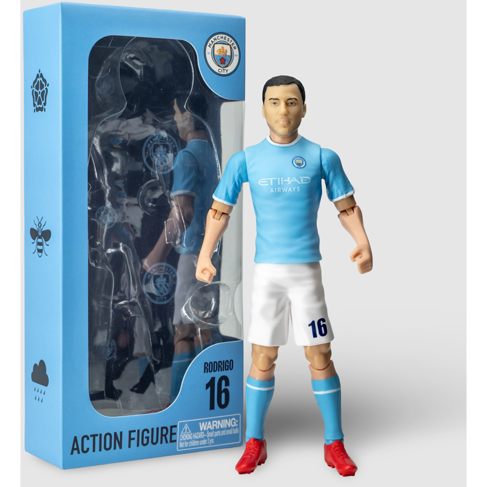 Banbo Rodri Manchester City Fully Articulated Figurine Image 2
