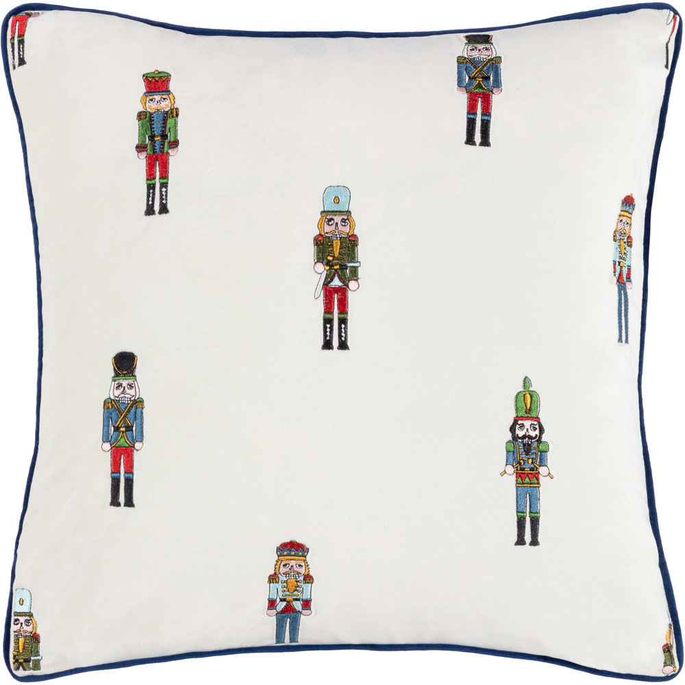 Furn Multicolour Classic Nutcracker Embroidered Reversible Cushion 43 x 43cm Image 1