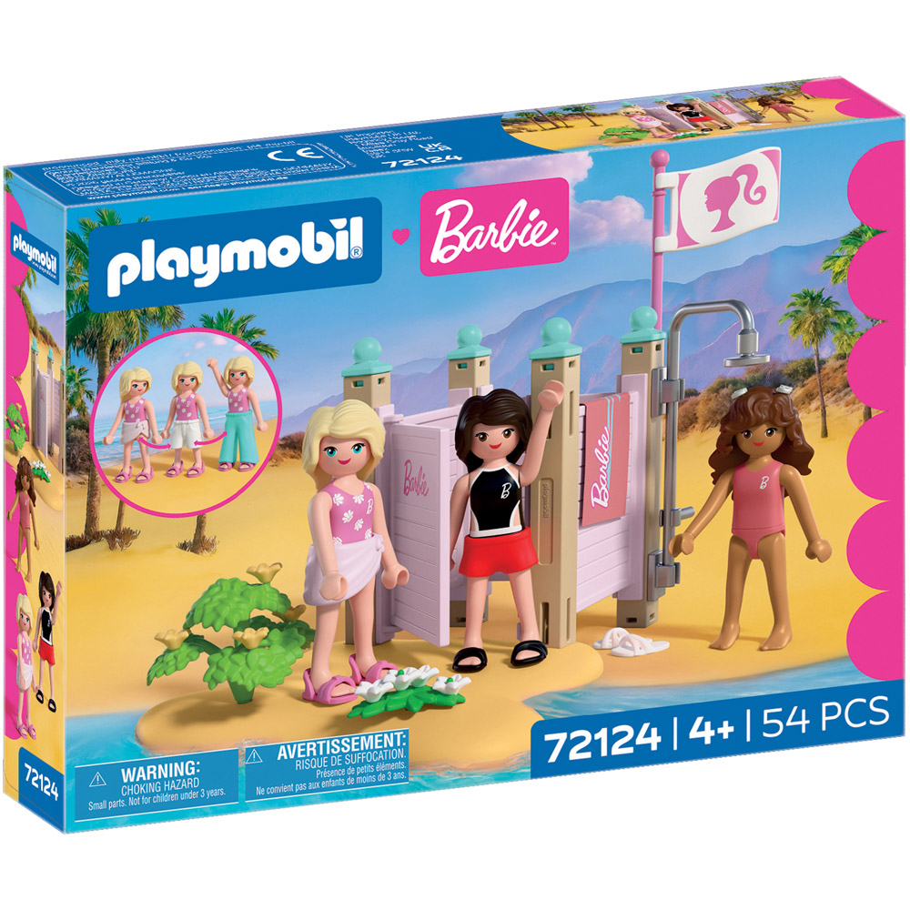 Playmobil Barbie Beach Dress Up Play Set 54 Piece Image 1