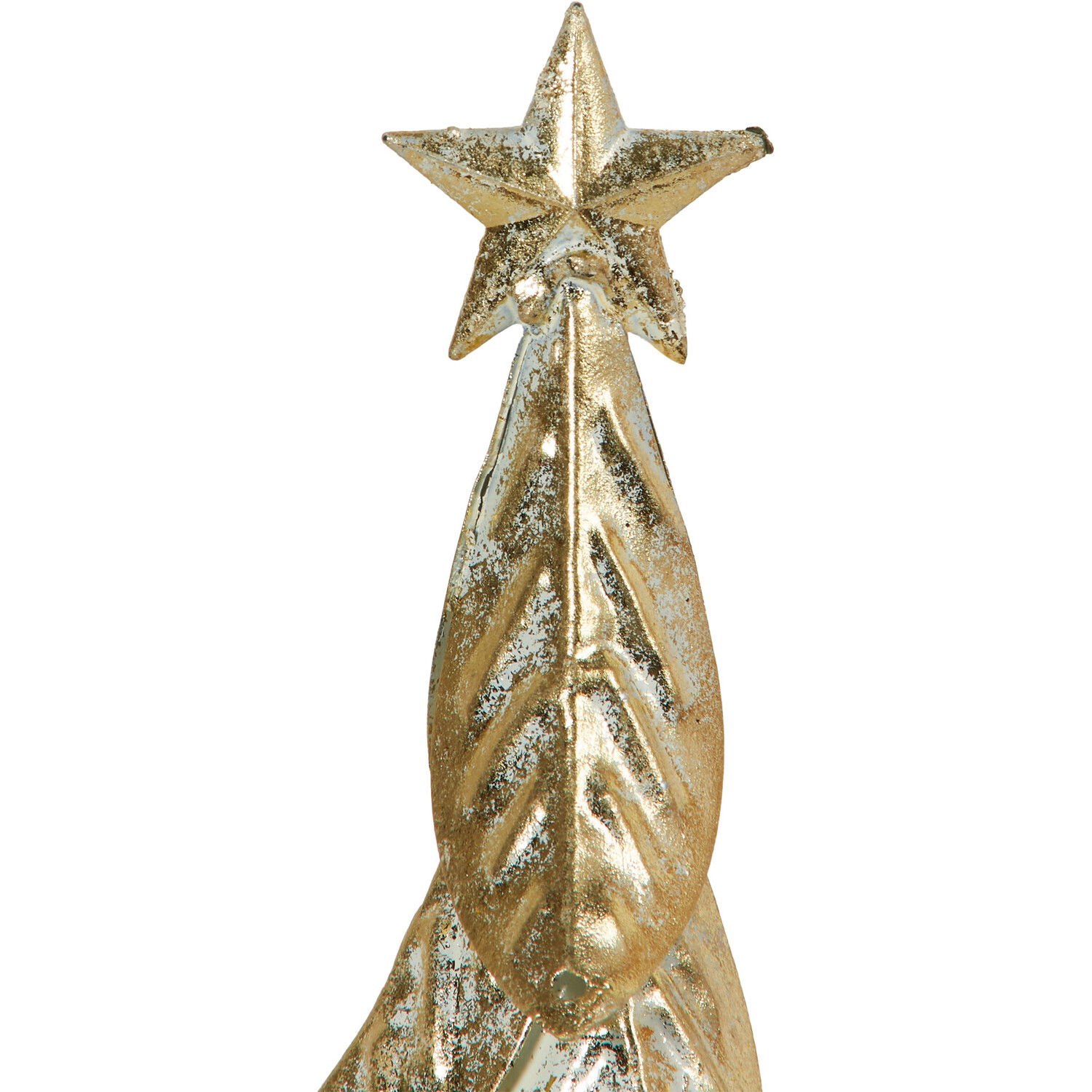 Gold Metal Tree Decoration - Gold Image 3