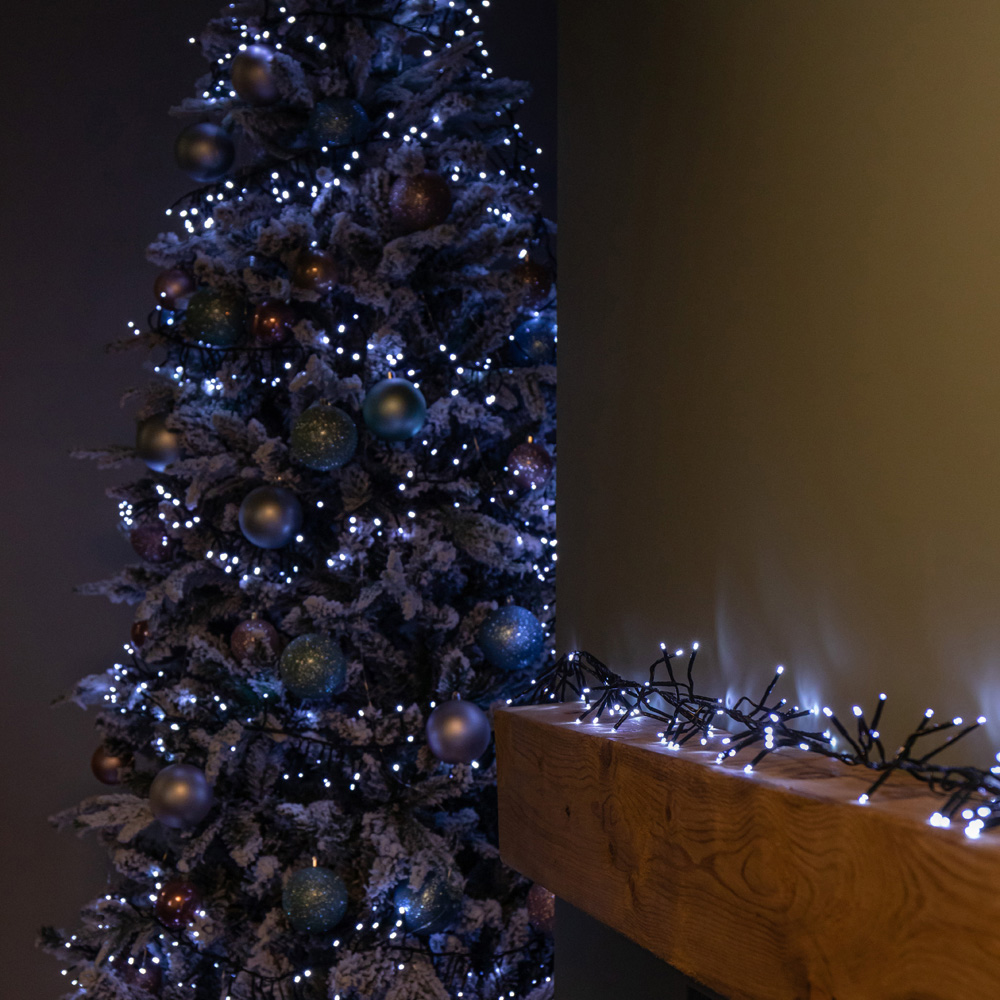 Samuel Alexander 1440 White LED Christmas Cluster Light 18.5m Image 6