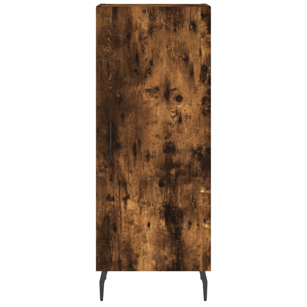 vidaXL 2 Door Smoked Oak Highboard Image 8