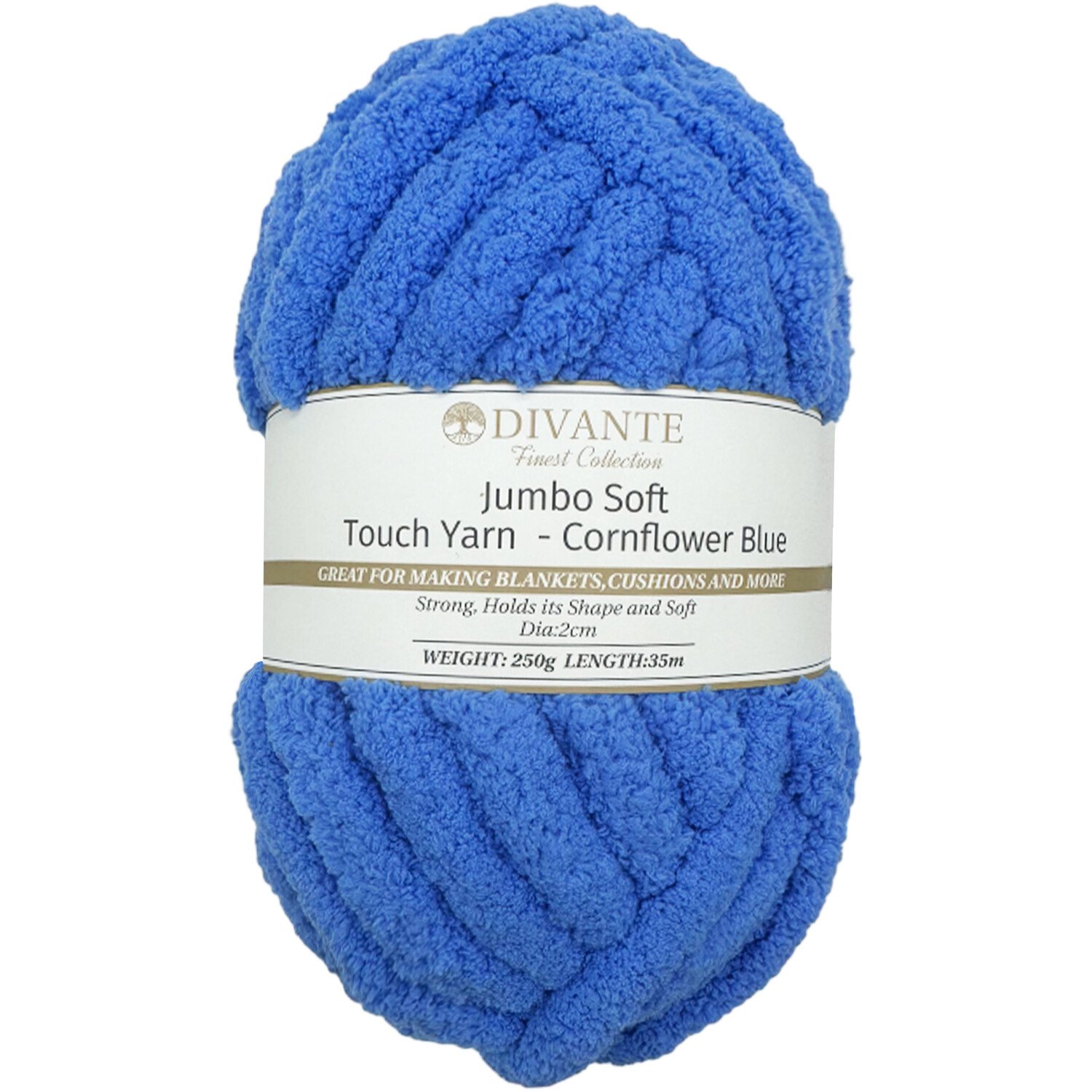 Soft Touch Jumbo Yarn Conflower Blue Image 1