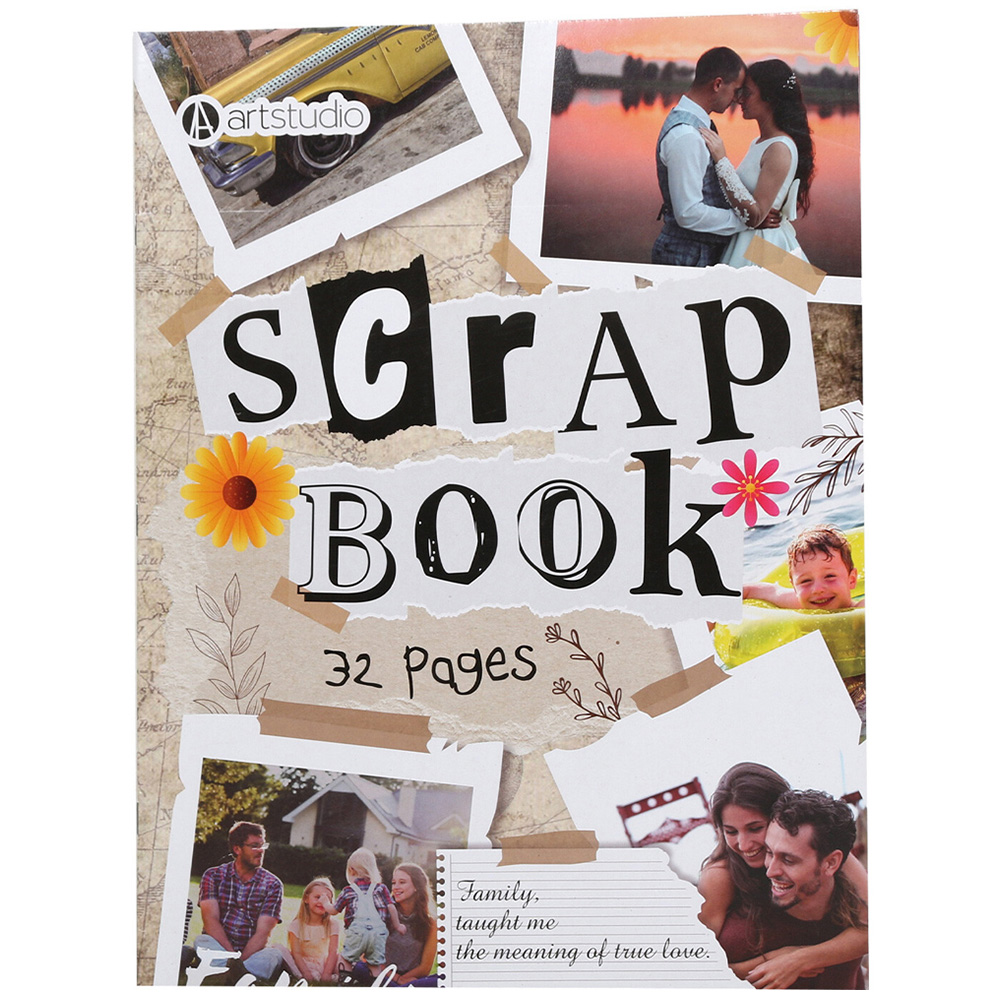 Crafty Club Art Studio Scrapbook 32 Pages Image 1