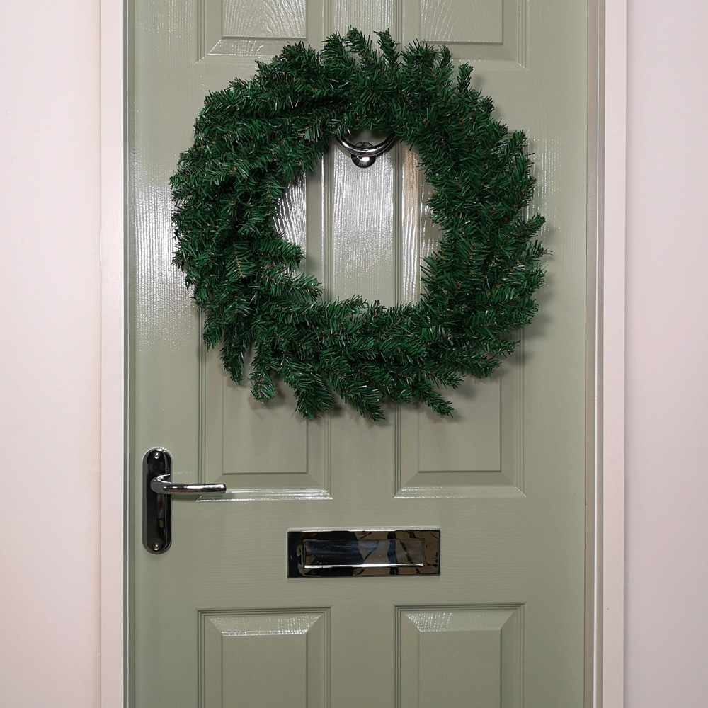 Samuel Alexander Christmas Wreath Green 60cm Image 6