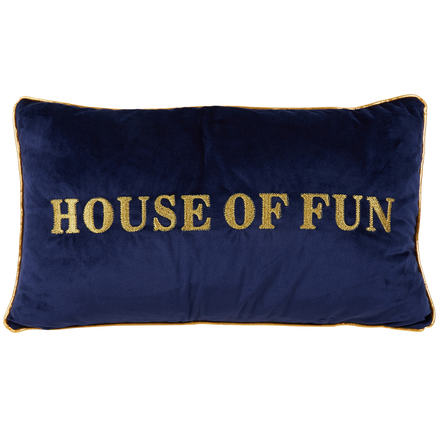 Divante House Of Fun Cushion - Navy Image 1