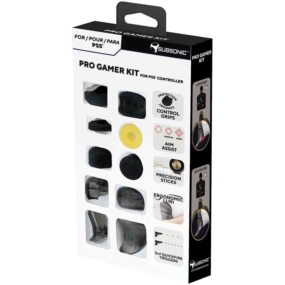 Subsonic PS5 Controller Pro Gaming Accessory Kit Image 2