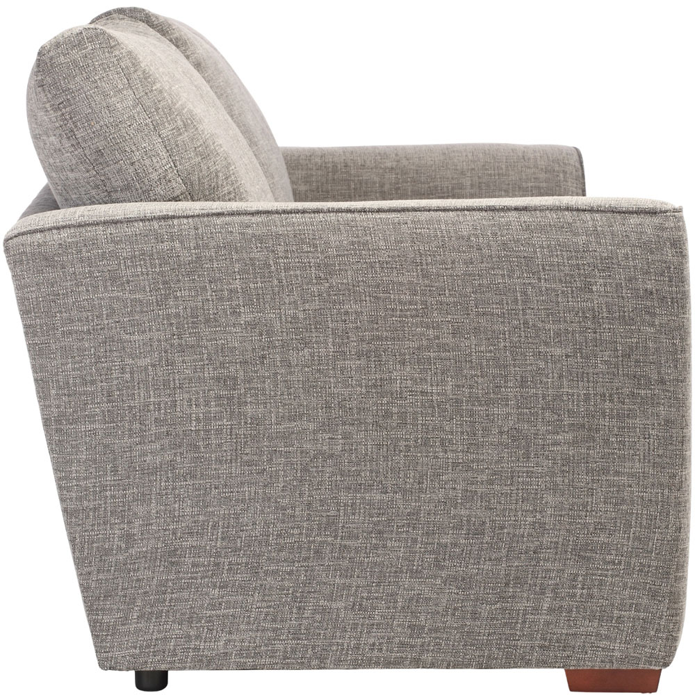 Desser Furniture Richmond 3 Seater Charcoal Linen Sofa Image 4