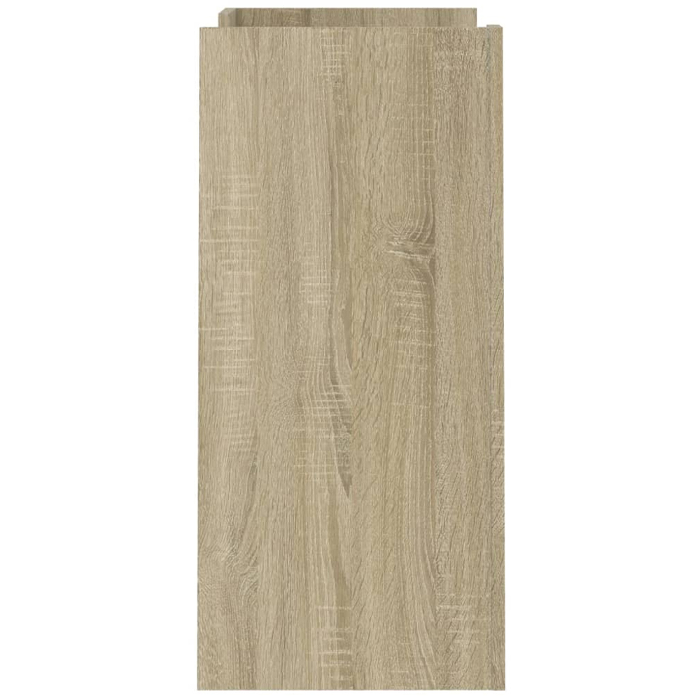 vidaXL 4 Shelf Sonoma Oak Sideboard Image 5