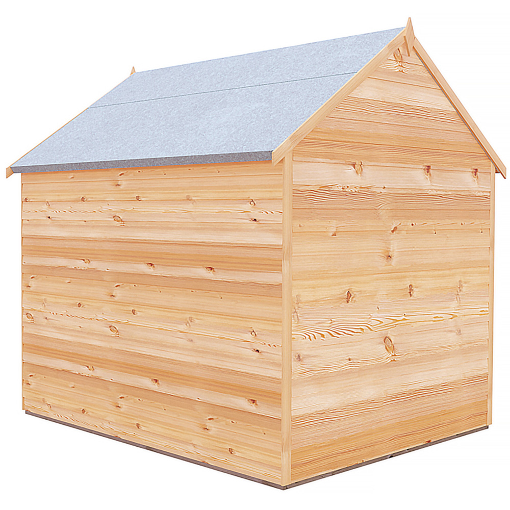 Shire Super Value 7 x 5ft Overlap Apex Garden Shed Image 3