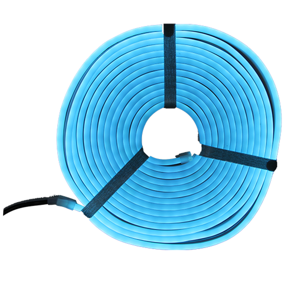ExtraStar Neon Iced Blue LED Strip with Power Adapter 5m Image 1