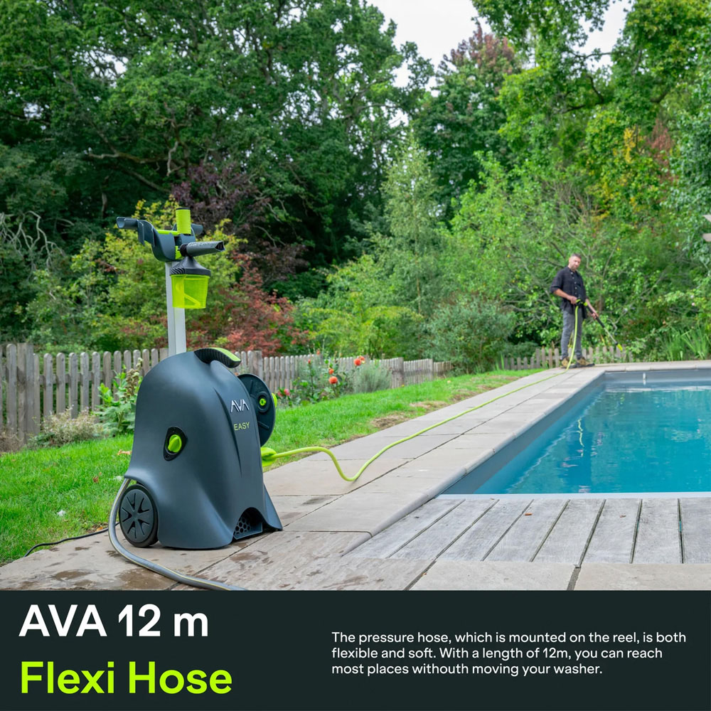 AVA Easy P50 AVEAP50XLM 130 Bar Corded X-Large Electric Pressure Washer Bundle Image 8