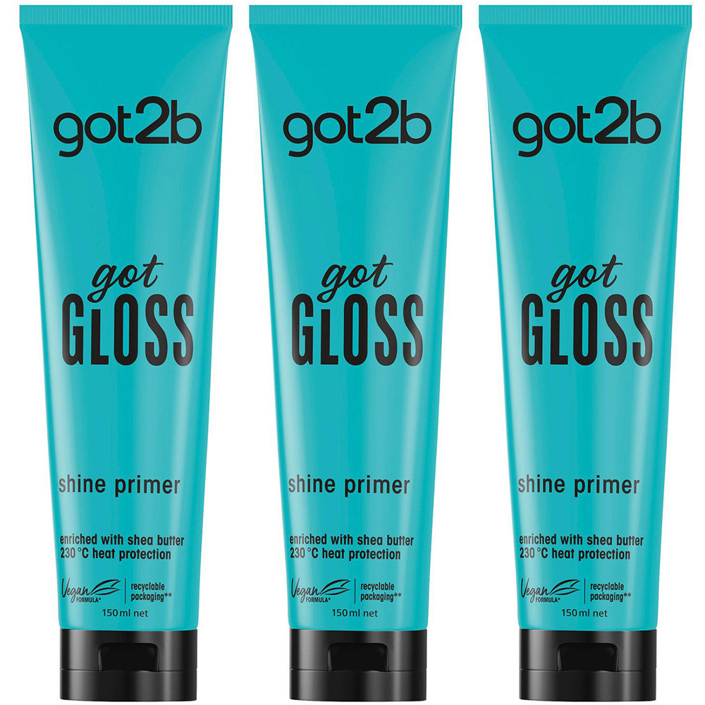 Got2b Gloss Hair Primer Lotion for Glossy And Glass-like Hair 3 Pack Image 1