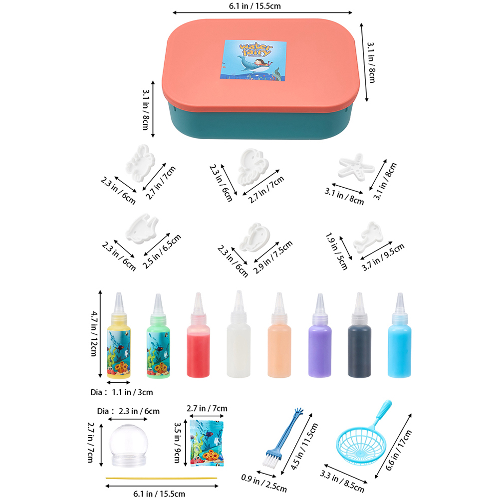 H&O Direct Marine Animals Theme DIY Water Gel Craft Kit Image 6