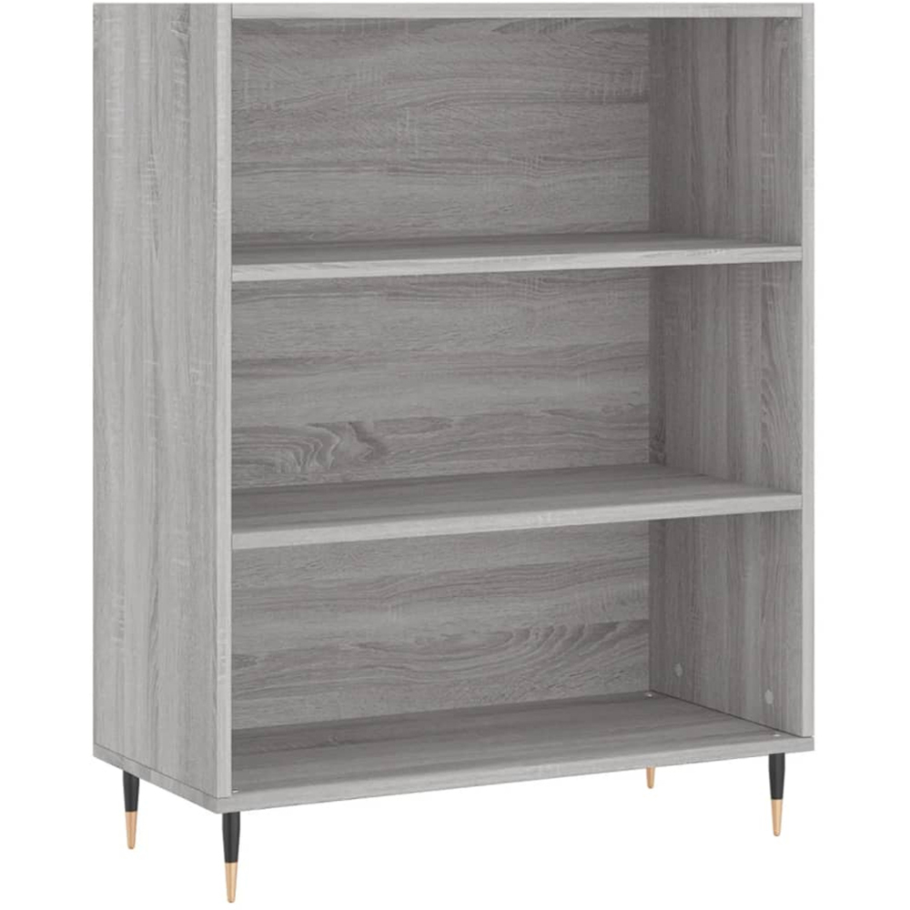vidaXL 2 Door 3 Shelf Grey Sonoma Highboard Image 7