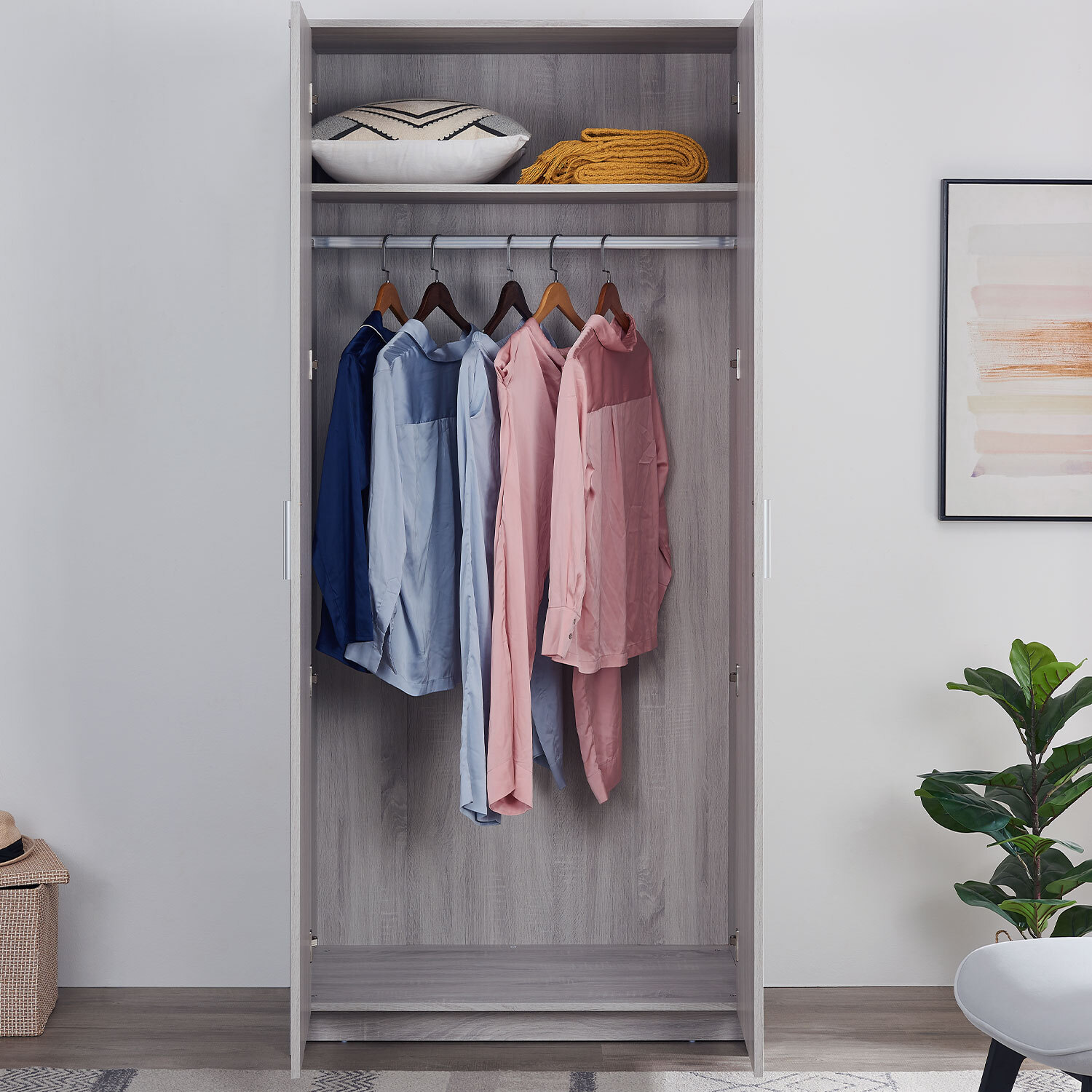 Hartley 2 Door Wardrobe Image 3