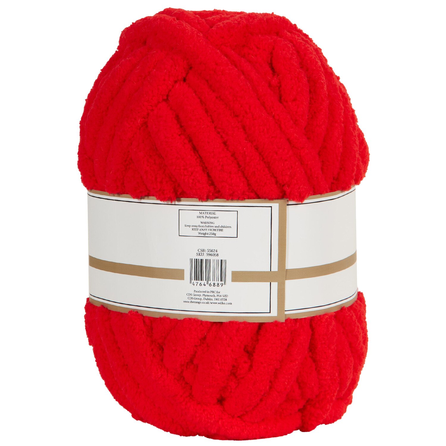 Divante Red Jumbo Soft Touch Yarn 250g Image 2