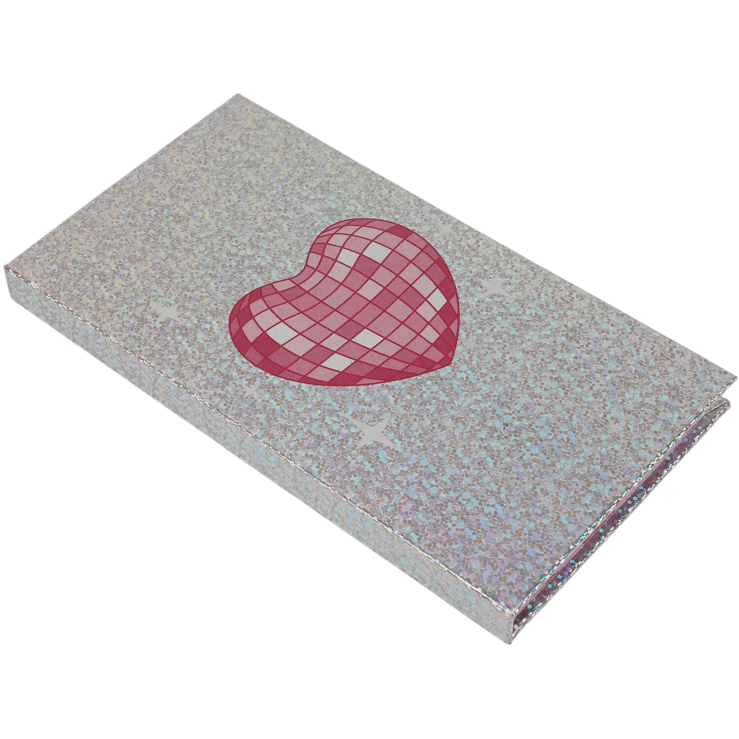 Let's Dance Memo Pad and Sticky Notes Silver and Pink Image 5
