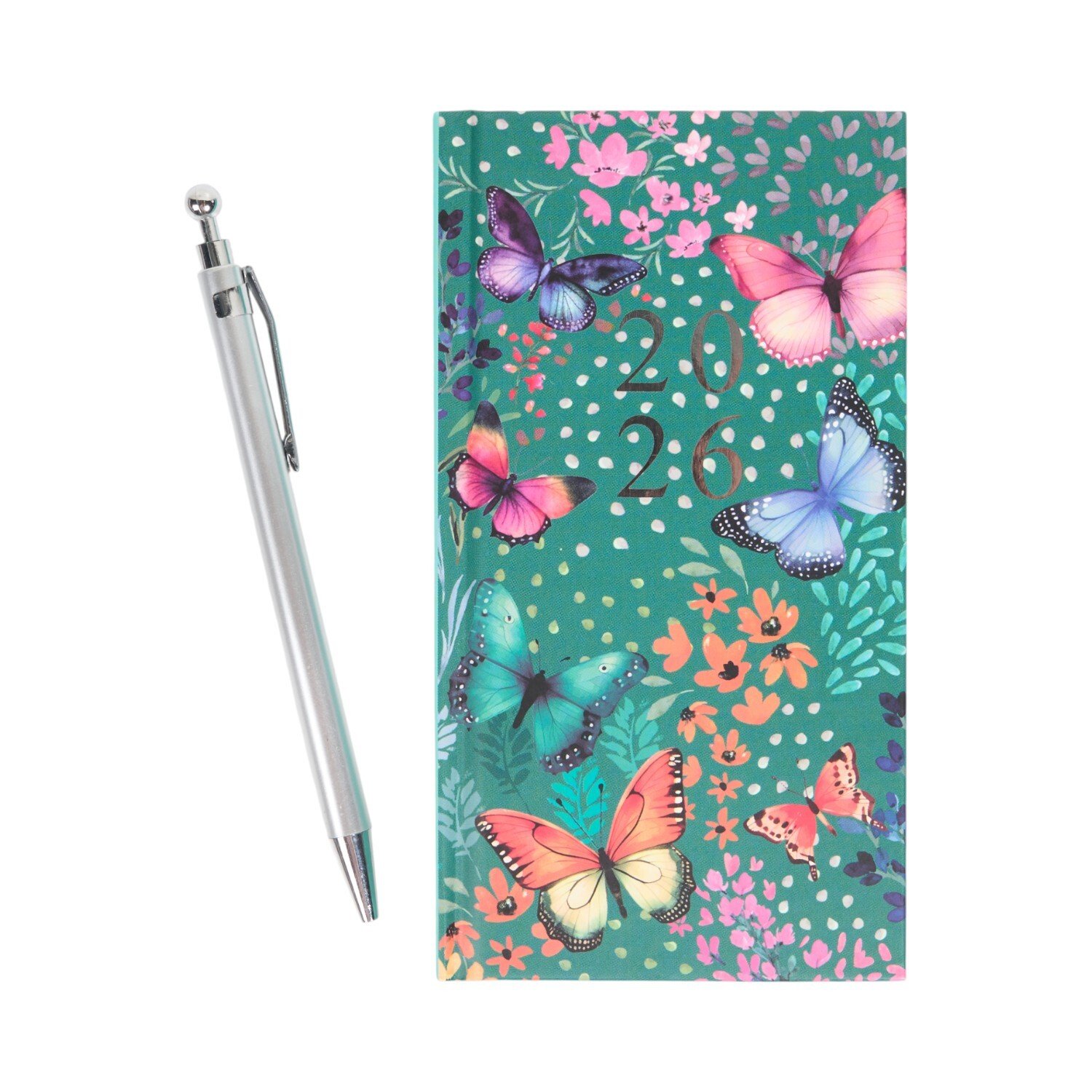 2026 Slimline Illustrated Diary and Pen Image 4