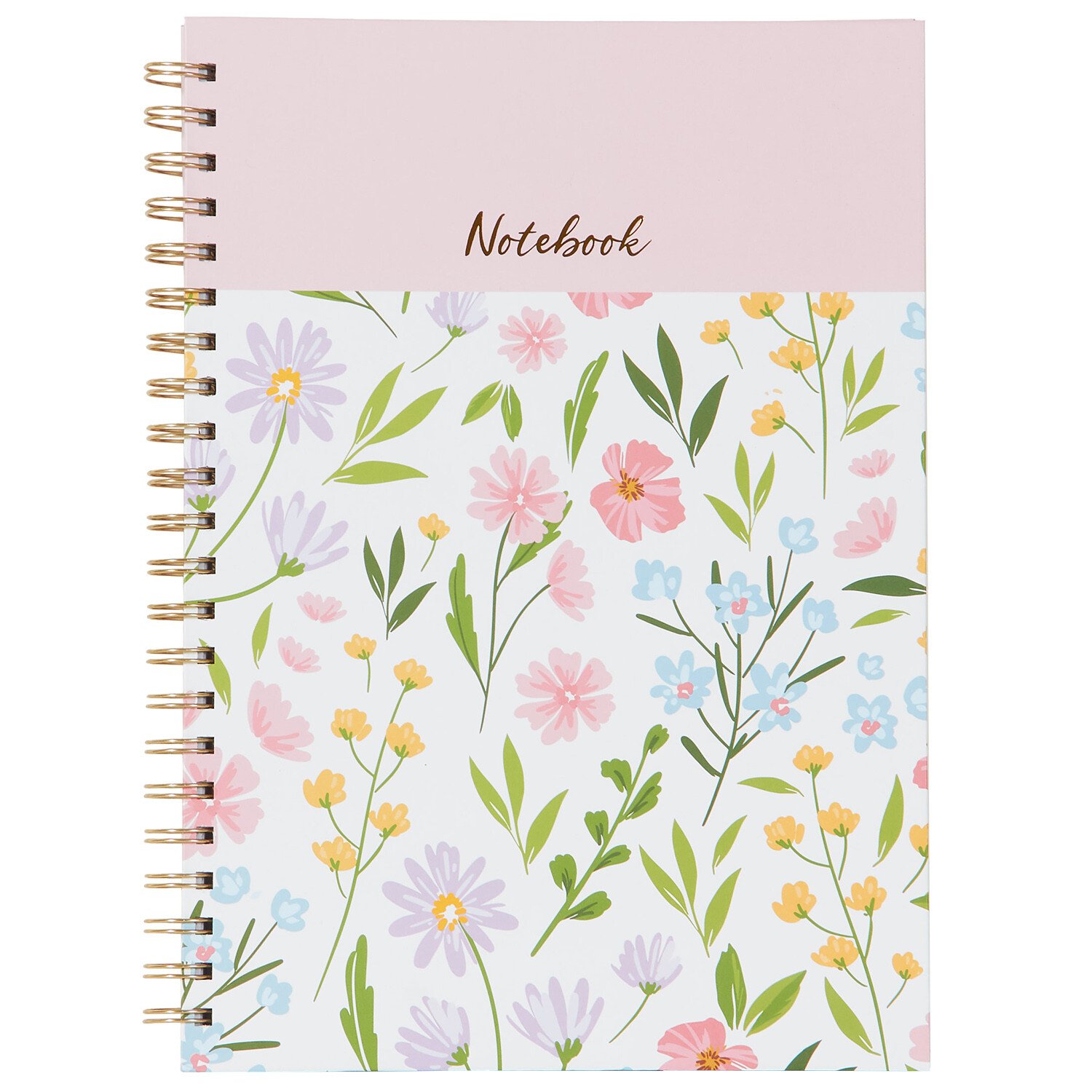 Floral Bloom A4 Notebook - Multicolour Image 1