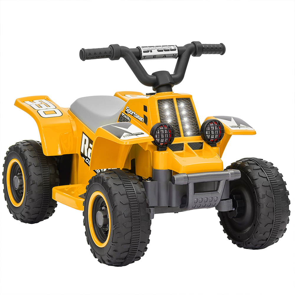 Tommy Toys Kids Yellow Electric Quad Bike Image 1