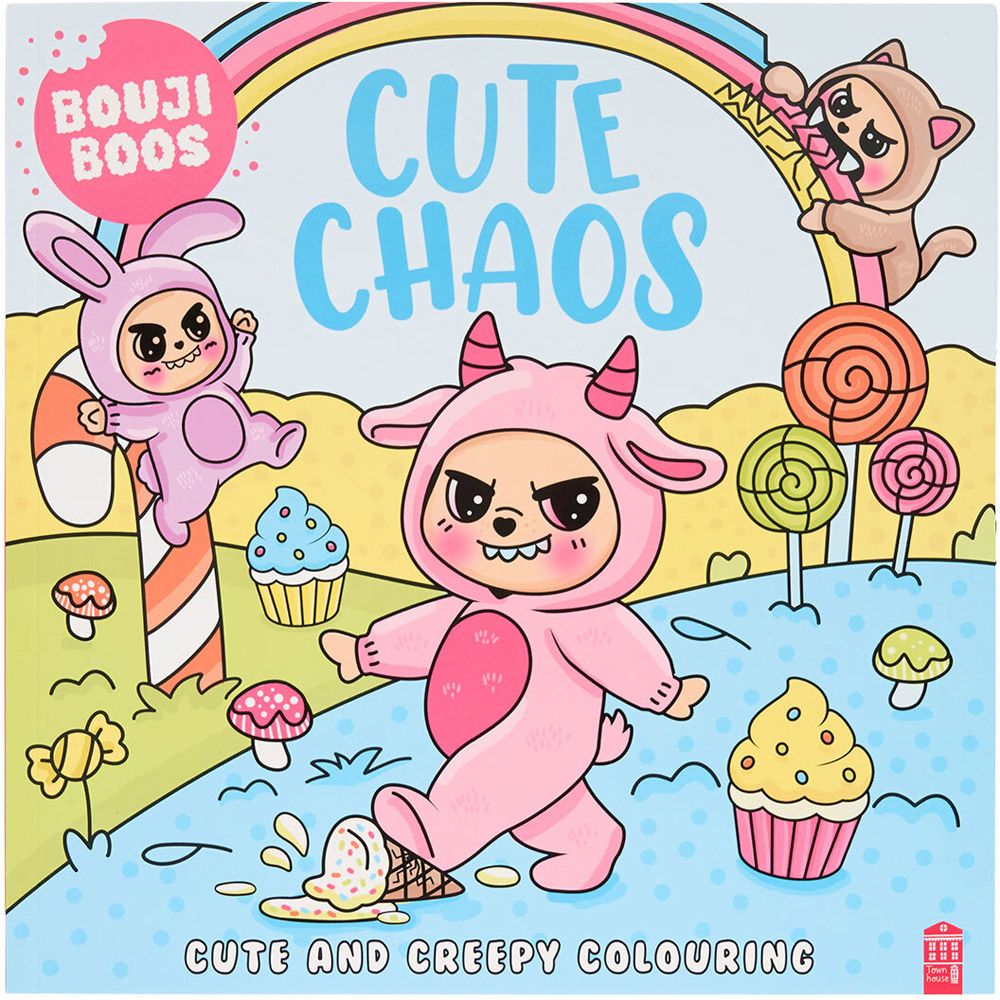 Bouji Boos Cute Chaos Colouring Book Image 1