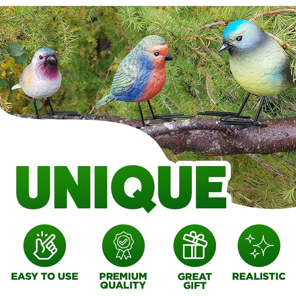 Marco Paul 3 Piece Bird Garden Ornament Image 6