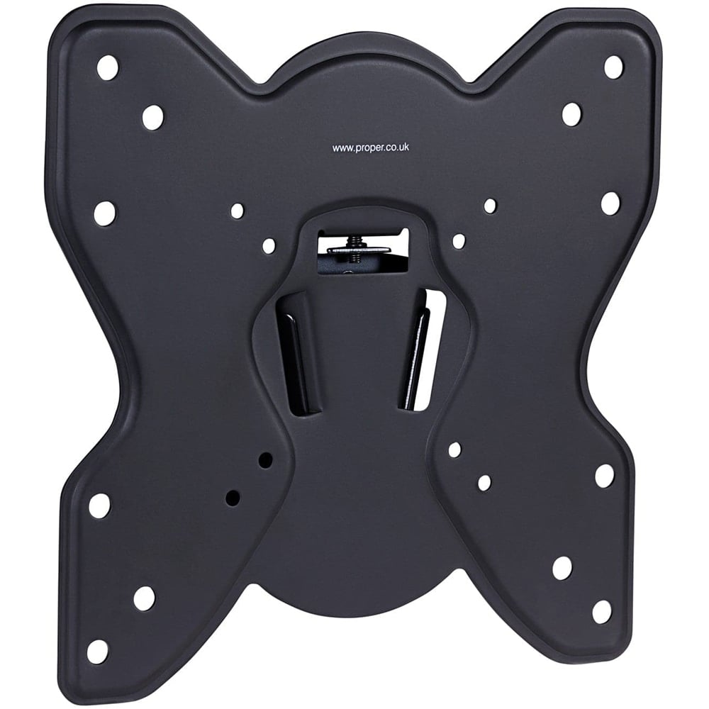 Properav Black Ultra Slim TV Bracket 23 to 43 inch Image 1