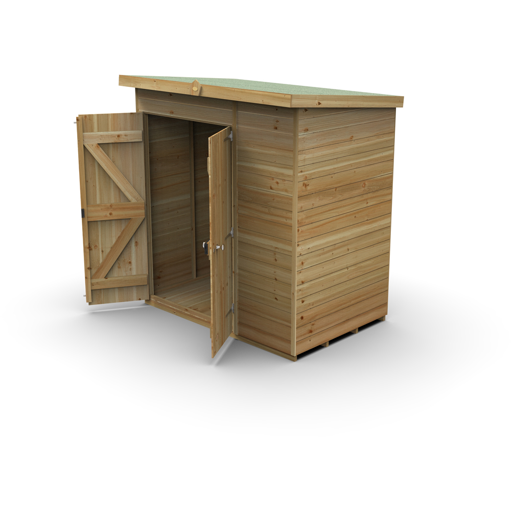 Forest Garden Timberdale 6 x 4ft Pent Shed Image 3
