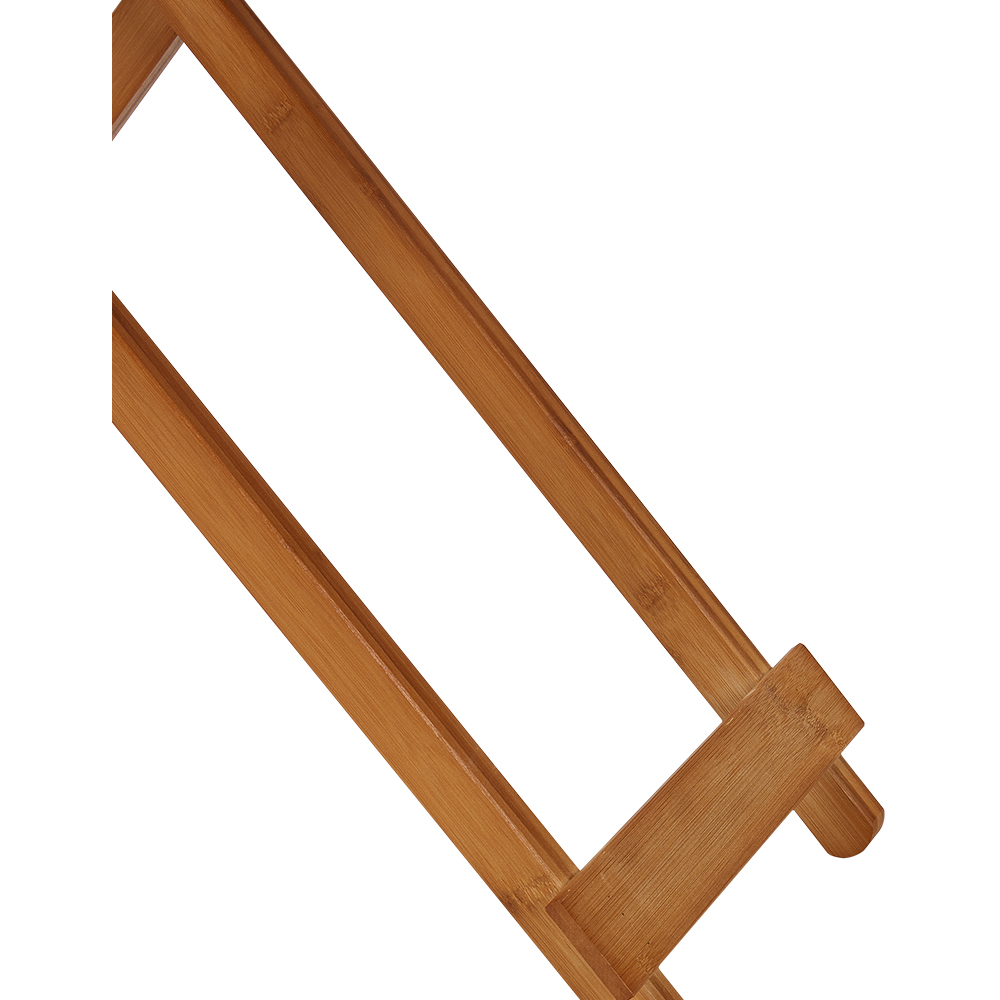Living and Home Wooden Foldable Small Table Image 4