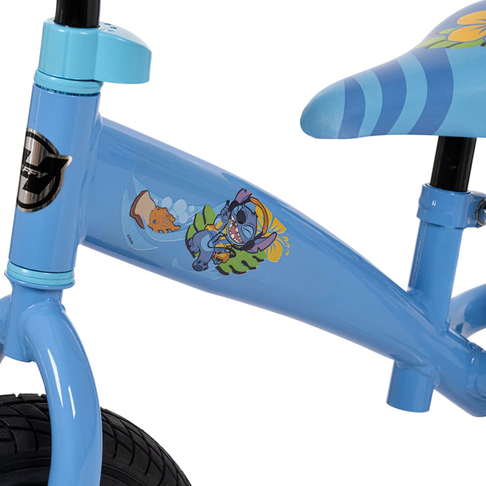 Huffy Disney Stitch Toddler 12 inch Blue Balance Bike Image 3