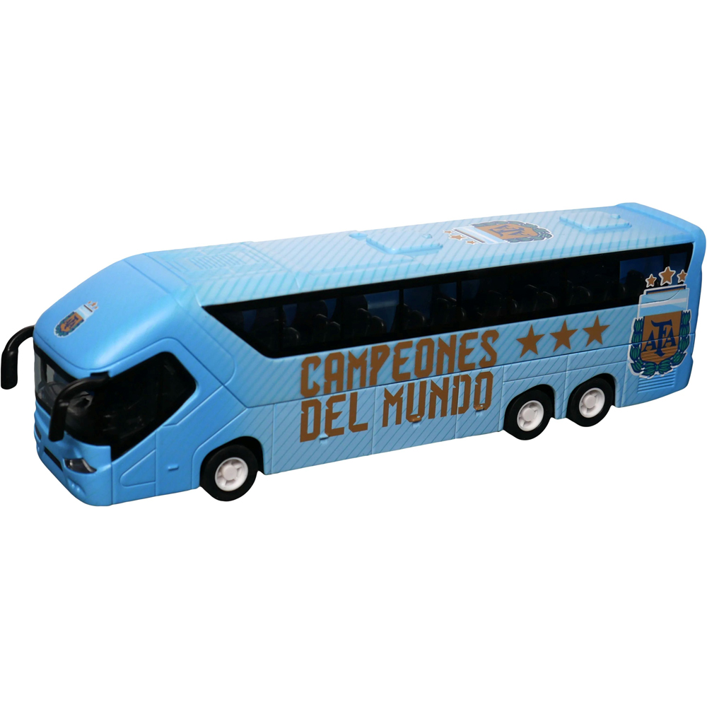 Banbo Argentina Bus Model Football Team Coach Toy Image 1