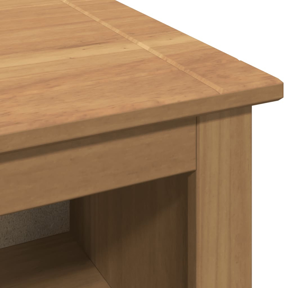 vidaXL Panama Single Door Single Drawer Solid Wood Pine Sideboard Image 7