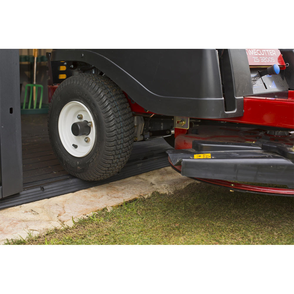 Keter Oakland 754 Double Door Grey Outdoor Storage Shed Image 6