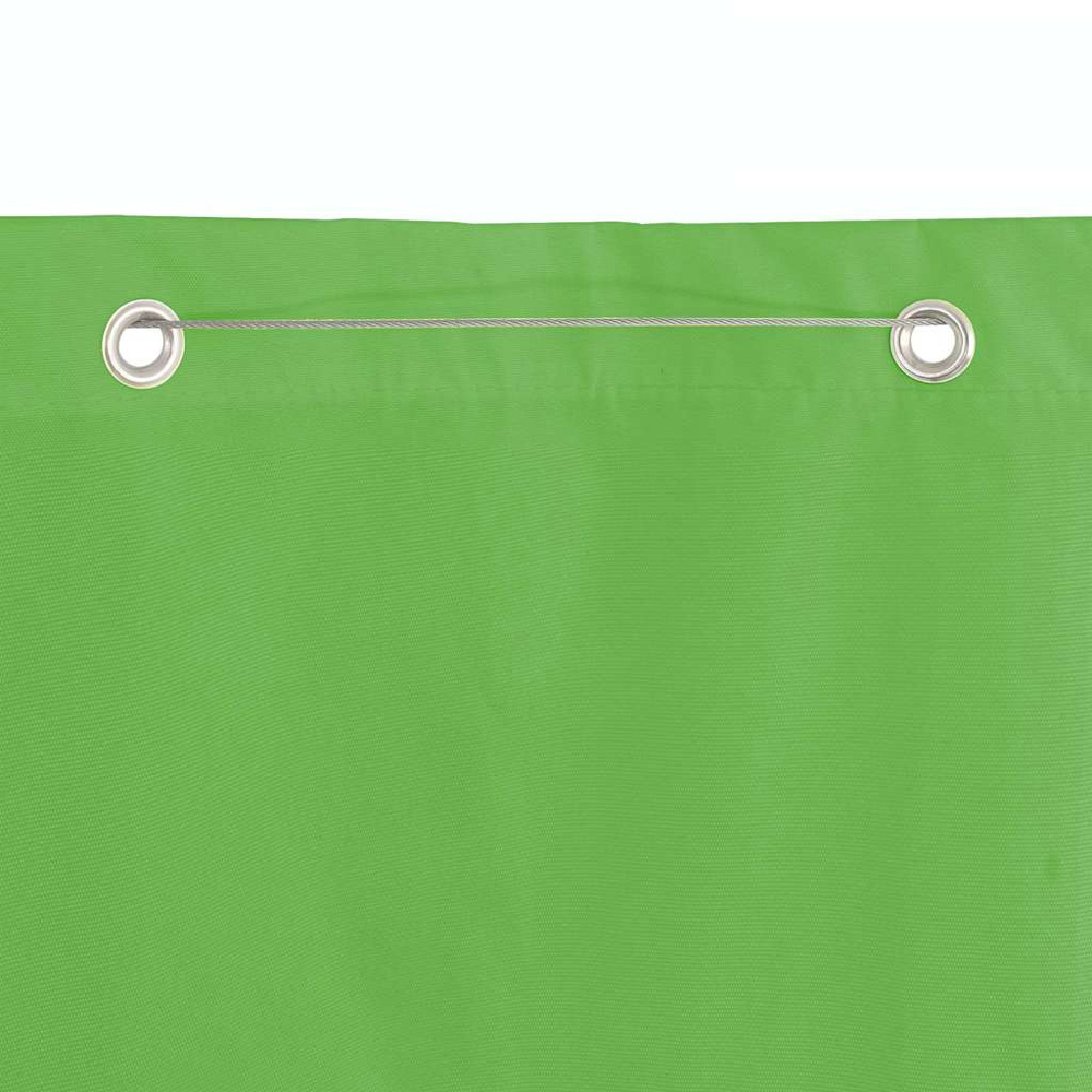 vidaXL 160 x 240cm Green Oxford Fabric Balcony Privacy Screen Image 4