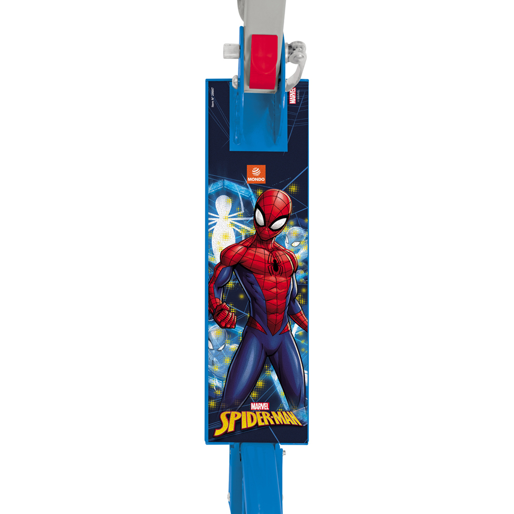 Mondo Kids Marvel Spider-Man 2 Wheel Foldable Scooter with Adjustable Handlebar Image 4