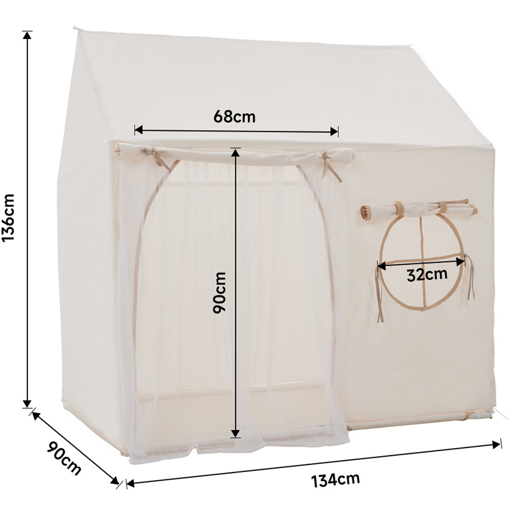 Living and Home Kids Portable House Shape Playhouse Tent Image 5