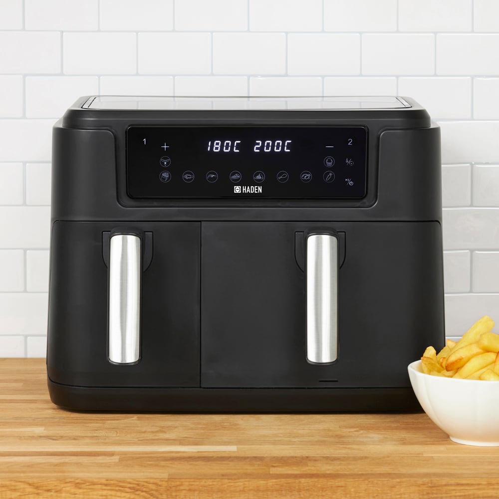 Haden Black 9.5L Dual Air Fryer Image 2