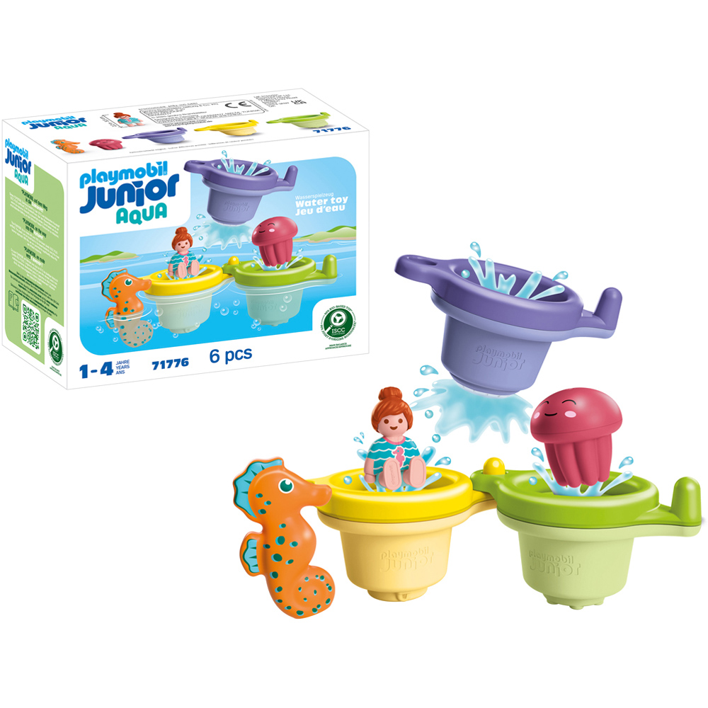 Playmobil Junior Aqua Floating Cups with Water Fun Playset Image 3