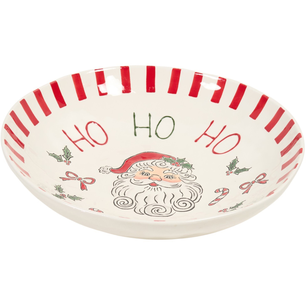 Jolly Santa Serving Bowl Image 4
