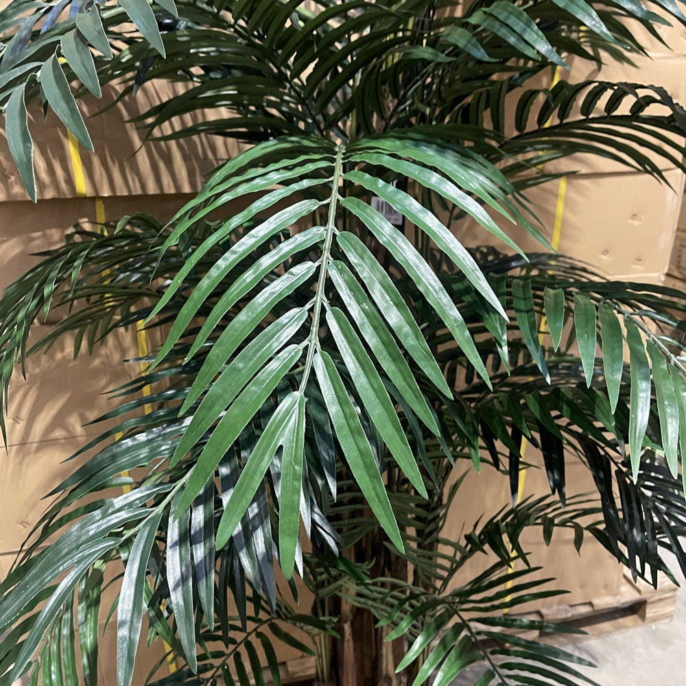 Leaf Areca Palm Fire Retardant Artificial Tree 6.88ft Image 5
