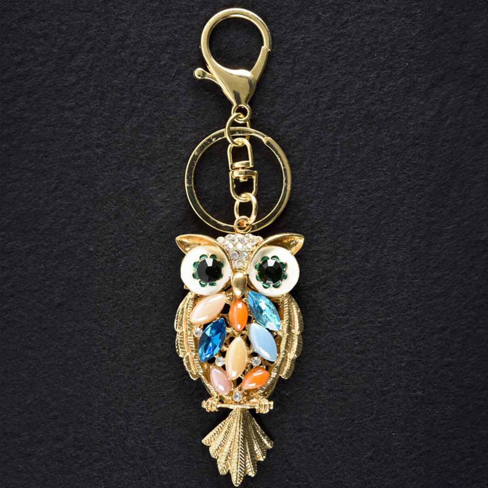 Owl Key Charm Image 2