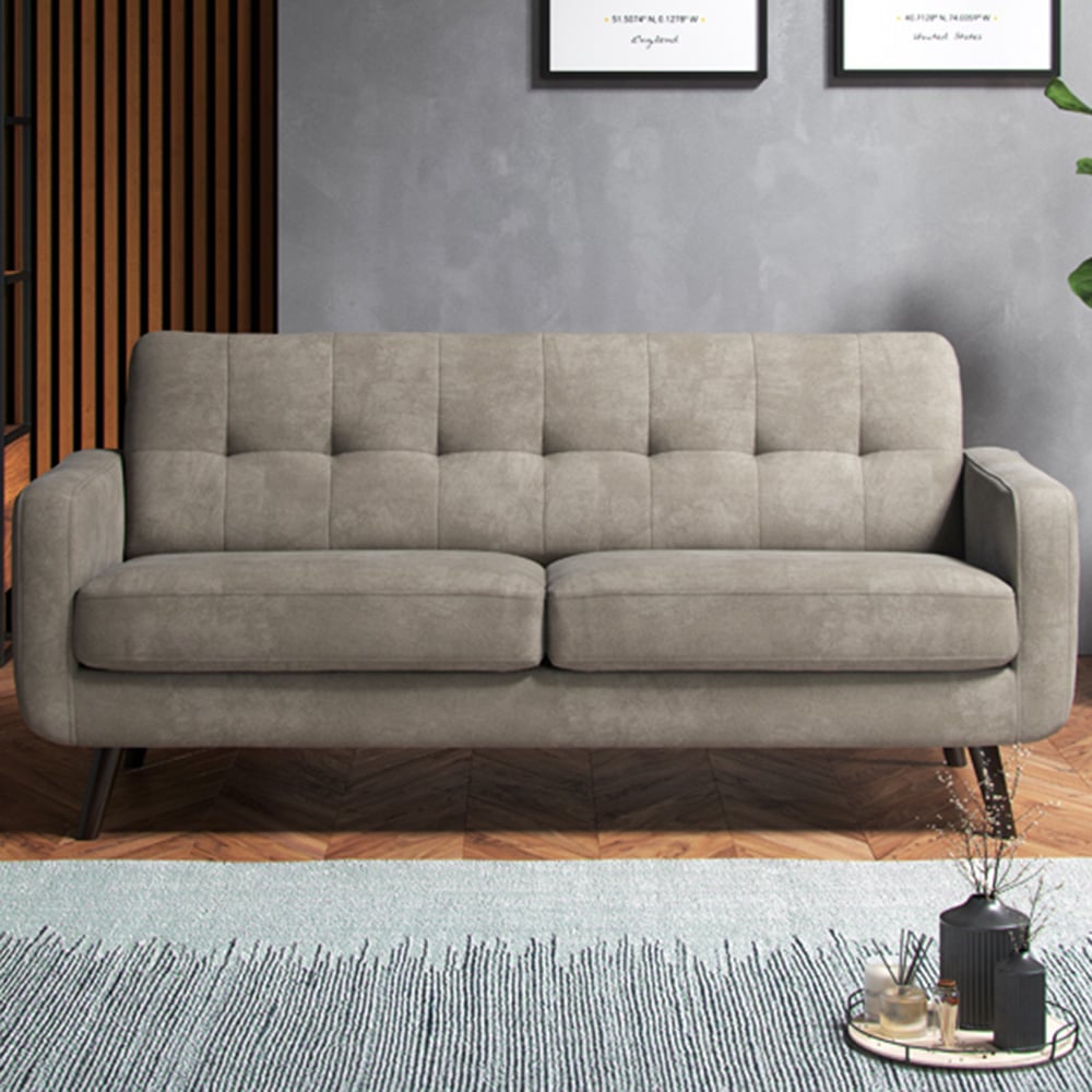 Julien 3 Seater Enjoy Antelope Beige Sofa Image 1