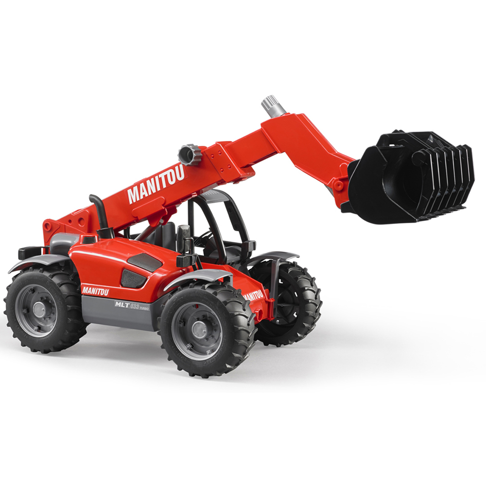 Bruder Kids Manitou MLT 633 Telescopic Loader Playset Model Image 3