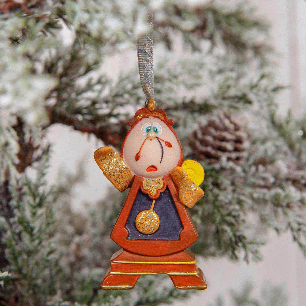 Disney Beauty and The Beast Resin Hanging Decoration 4 Pack Image 8