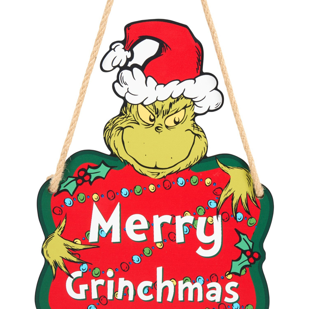 Merry Grinchmas Sign Image 4