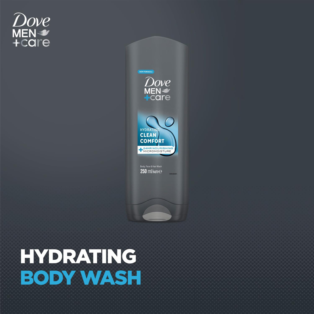 Dove Men+Care Cleanse+Care Body Wash and Socks Gift Set Image 4