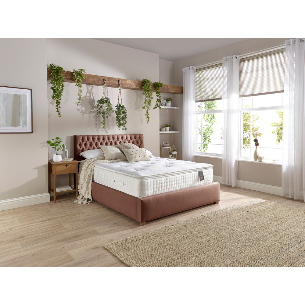 Aspire Small Single Climate Cool Pillow Top Pocket Mattress Image 4